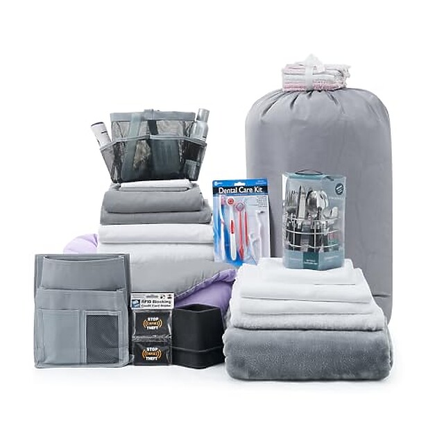 DormCo 44-Piece Dorm Essentials