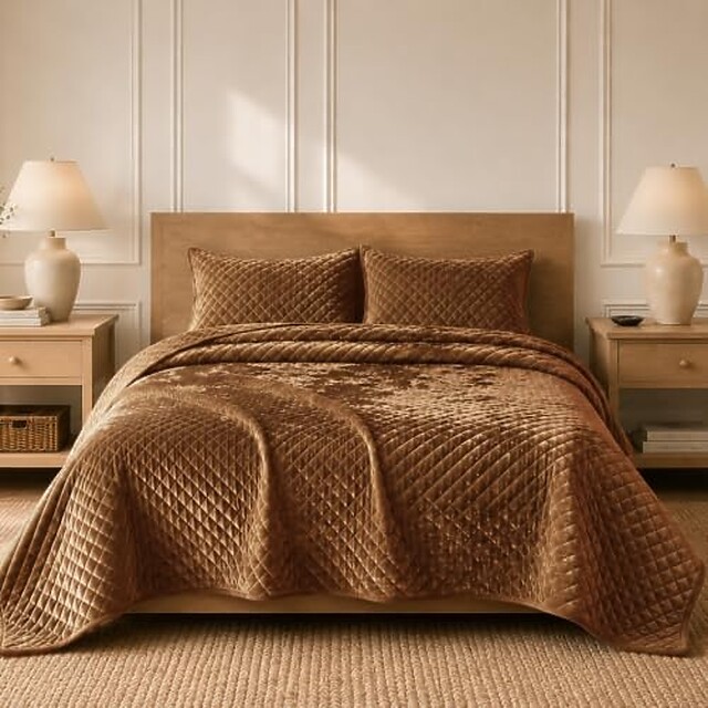 Nephealis Velvet Quilt Set
